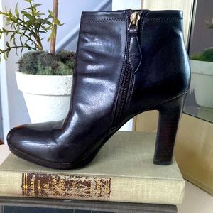 Franco Sarto heeled boots with zipper